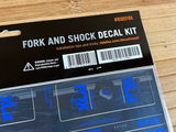 FOX Decal Kit Dekorbogen 2021 Custom Blue
